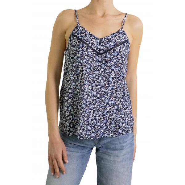 Canotta fantasia con due bottoni Only